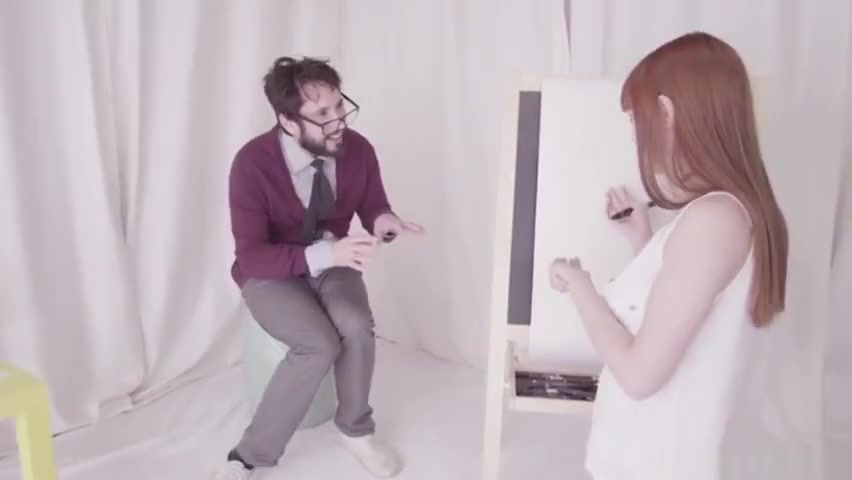 Honey ginger undergraduate Alexa Nova performing in hardcore XXX video