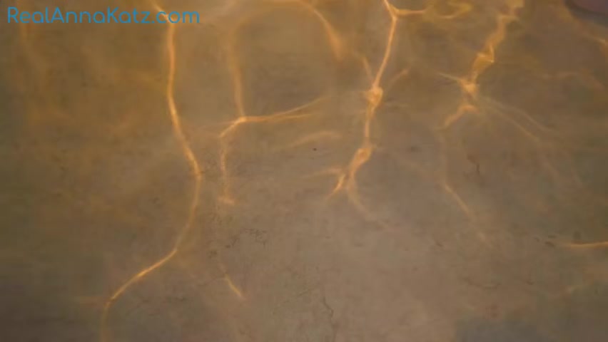 Splashing and Floating My Big Boobs - RealAnnaKatz