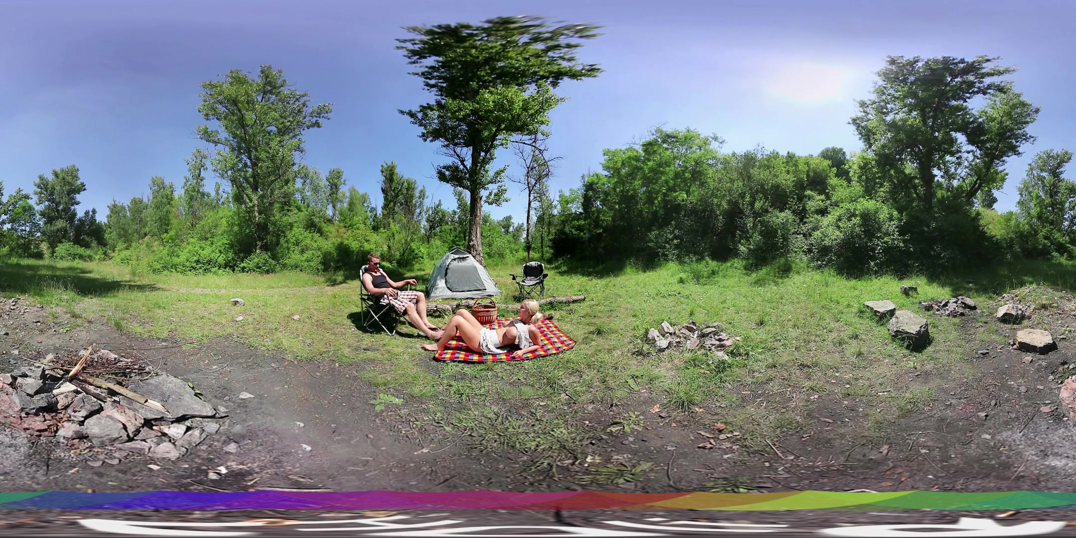 Natalie Cherie in Covert Picnic - HoliVR