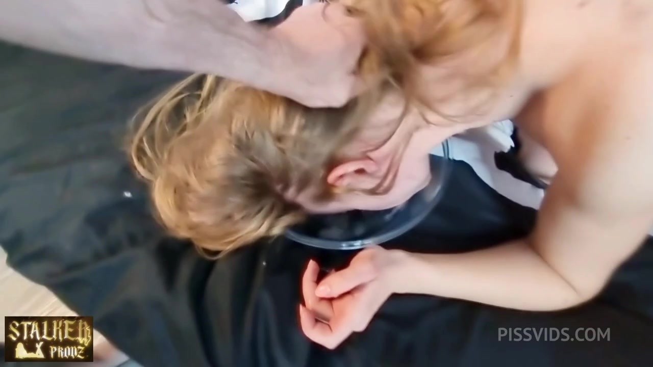 [WET] EXTREME 0% Pussy Nikki Riddle Hardcore Piss, throat & ass destruction, Sloppy Gagging Face fuck, Spit, Slapping - PissVids
