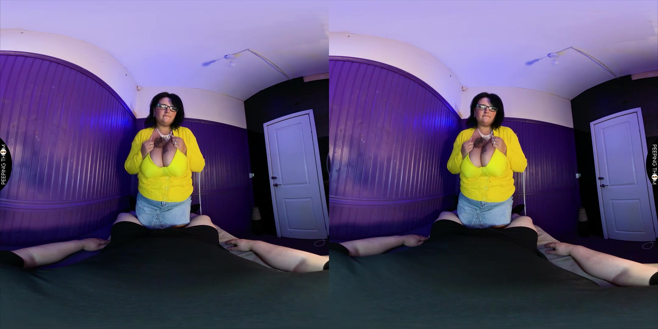 Behind The Scenes Huge Boob Blowjob