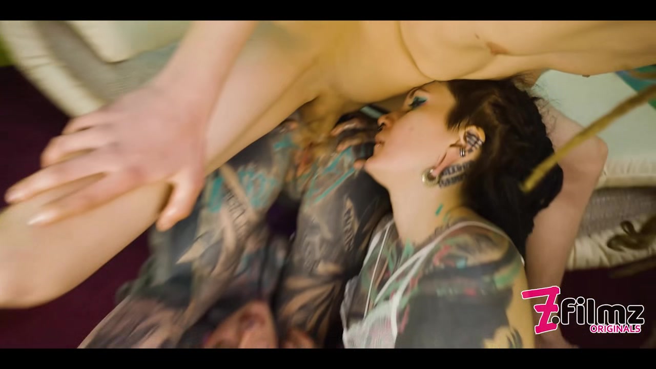 2 Heavy Tattoo Girls Get Ass Fucked By A Big Dick - ZFilmzOriginals