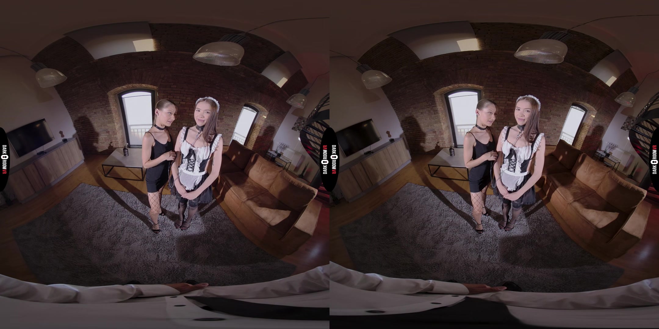 Matty & Tiffany Tatum VR Porn: Maid For Bi Sex - DarkRoomVR