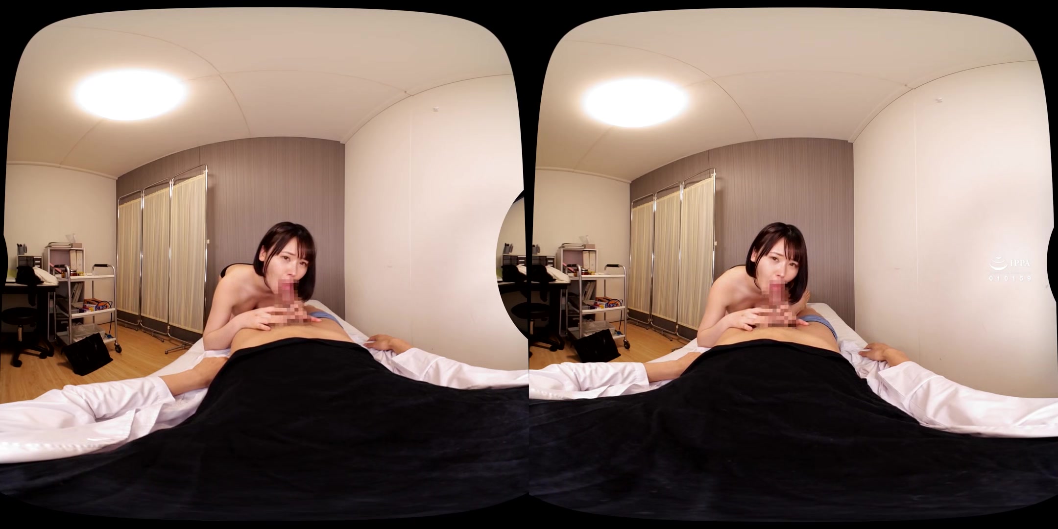 Health Examination Transformation at the Doctor's Office: Office Lady Edition; Big Tits JAV Idol Hardcore POV