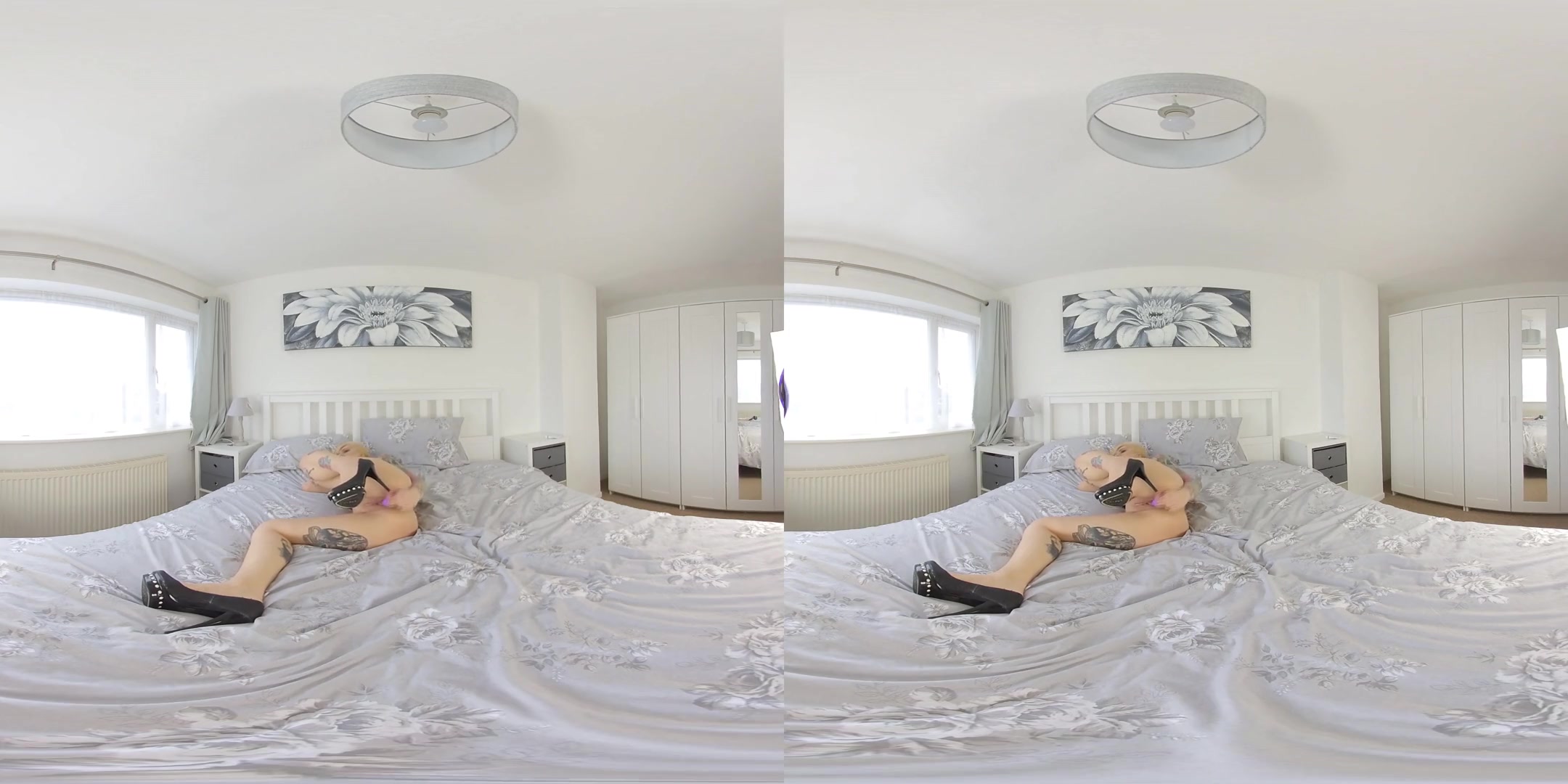 Tammy, Bedroom Antics - Tattoo Solo Model Toying