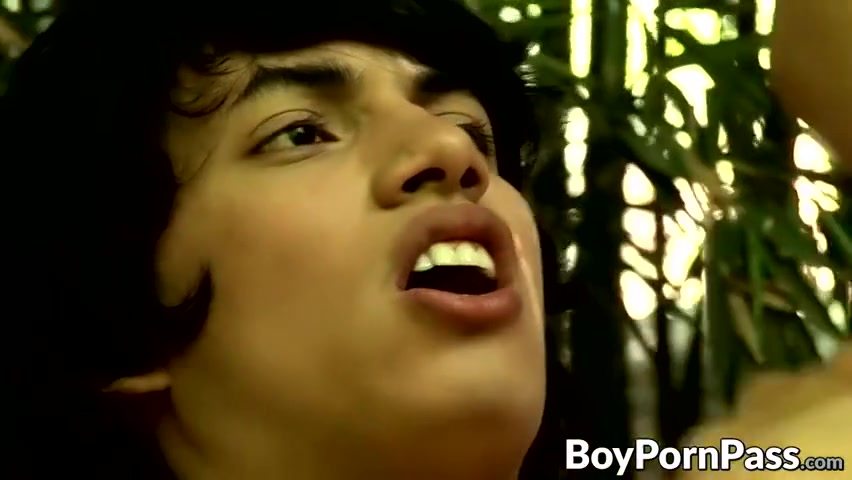 Two Horny Twinks Enjoy A Hardcore Anal Fucking Outdoors