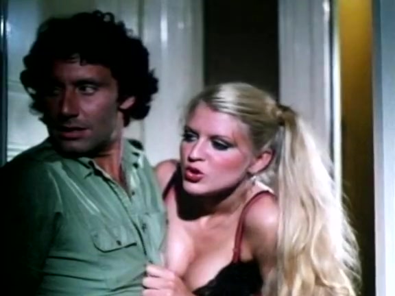 Sassy golden-haired is drilled hard in a vintage porn vid