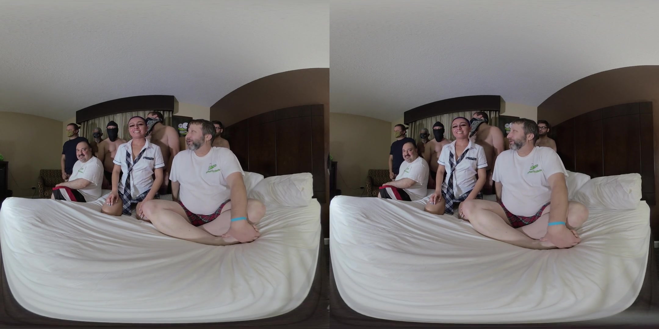 Amanda Angel Gangbang 1 of 3 - Amateur teen 18+ Hardcore Gangbang Facial and Creampie