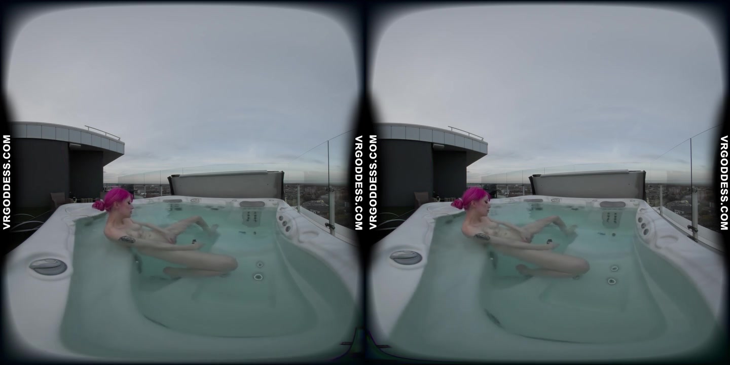 Behind The Scenes Naked And Masturbating With Lily Anglic In The Jacuzzi And Showering Afterwards
