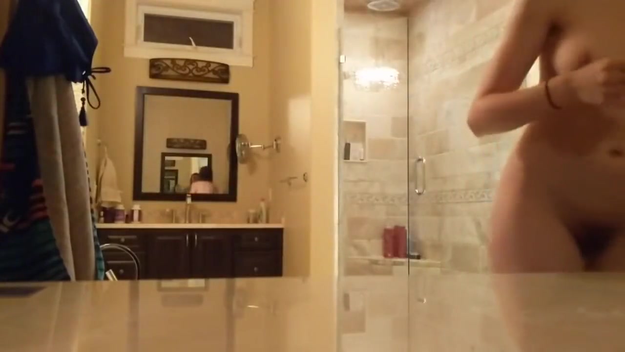 SPIED my stepsister taking a bath (bad camera angle) maybe next time!!