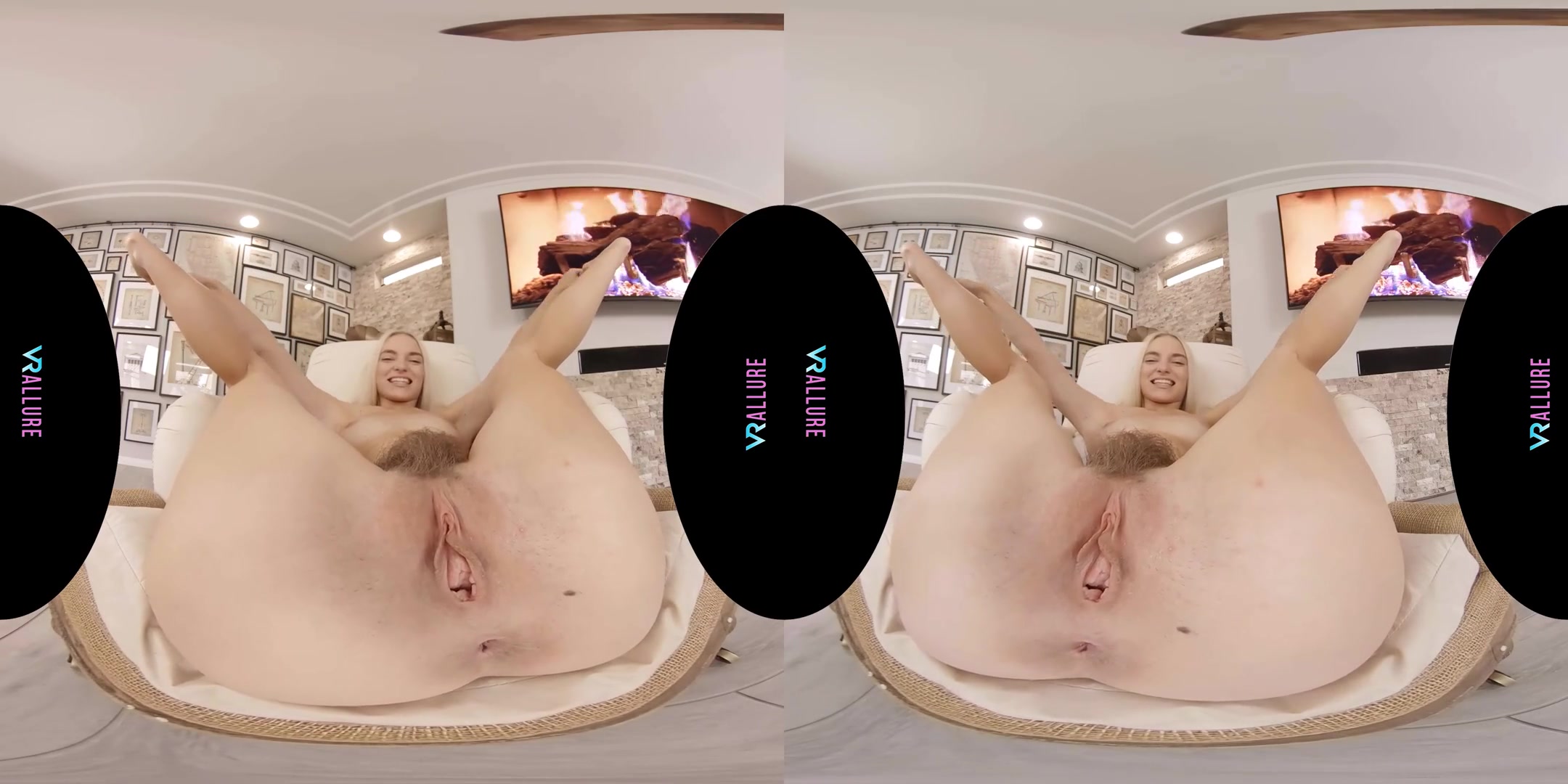 Come Get Comfy By The Fire With Me! - Cute Blonde teen 18+ Babe Hardcore with a Tommy Torso