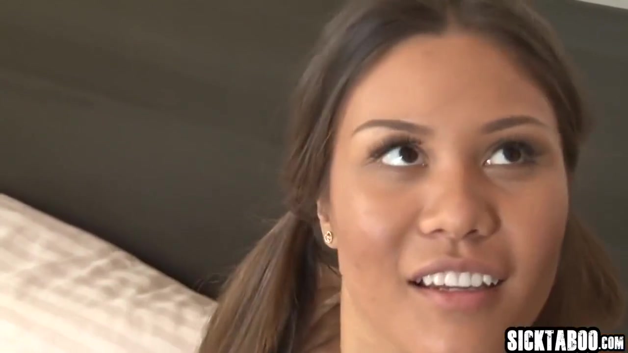 Horny Big Ass teen 18+ Fucks Bbc Stepdad After She Gave Him A Perfect Blowjob