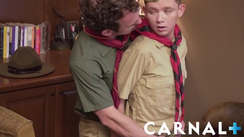 Hot, Chiseled Scoutmaster Seduces & Fucks A Smooth - Jason Sparks