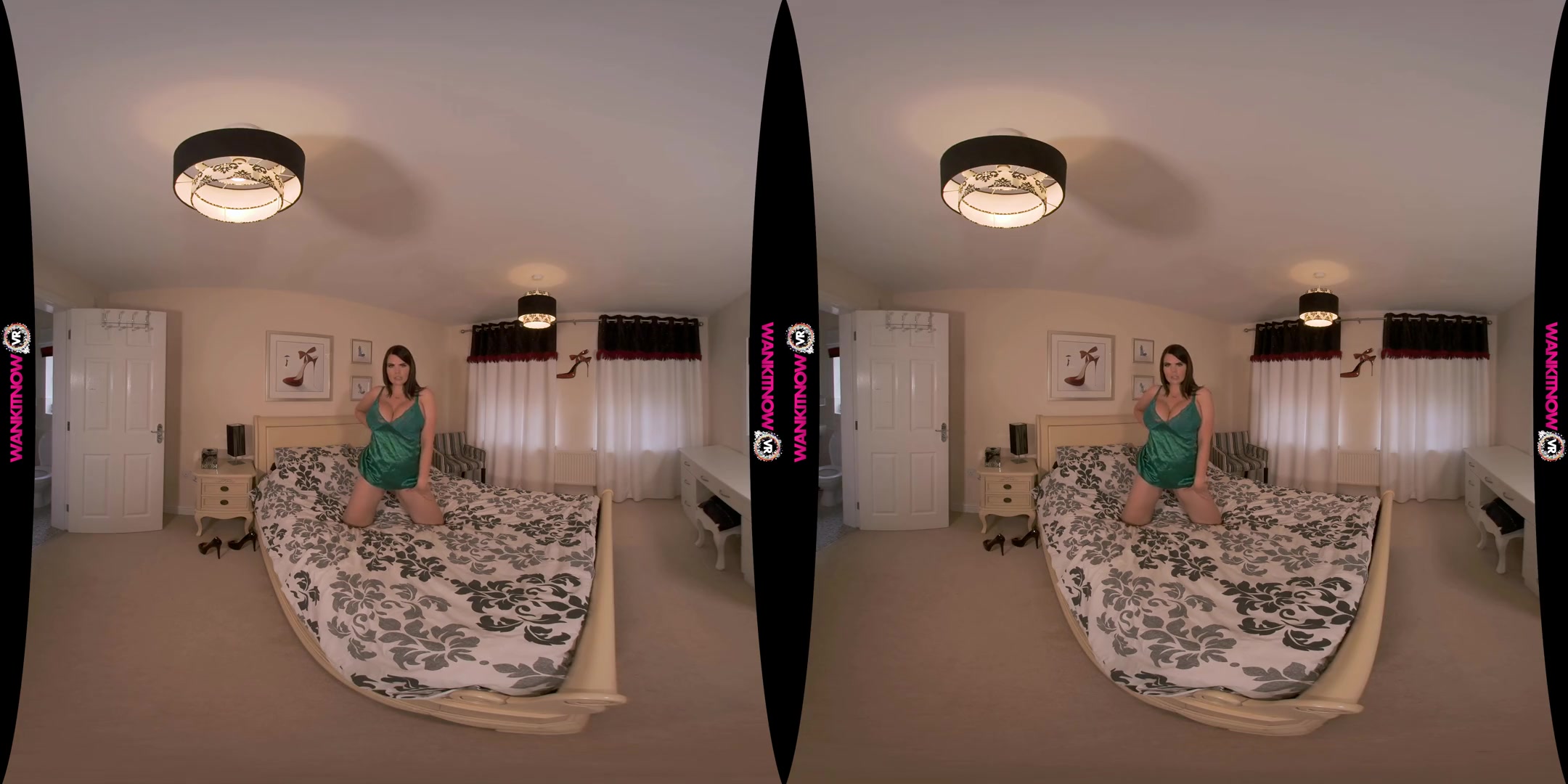 Sneaky Fun - Big Tits Curvy Babe Solo Striptease