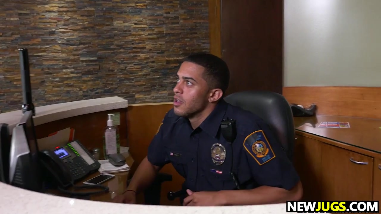 Jazmyn fucks the security