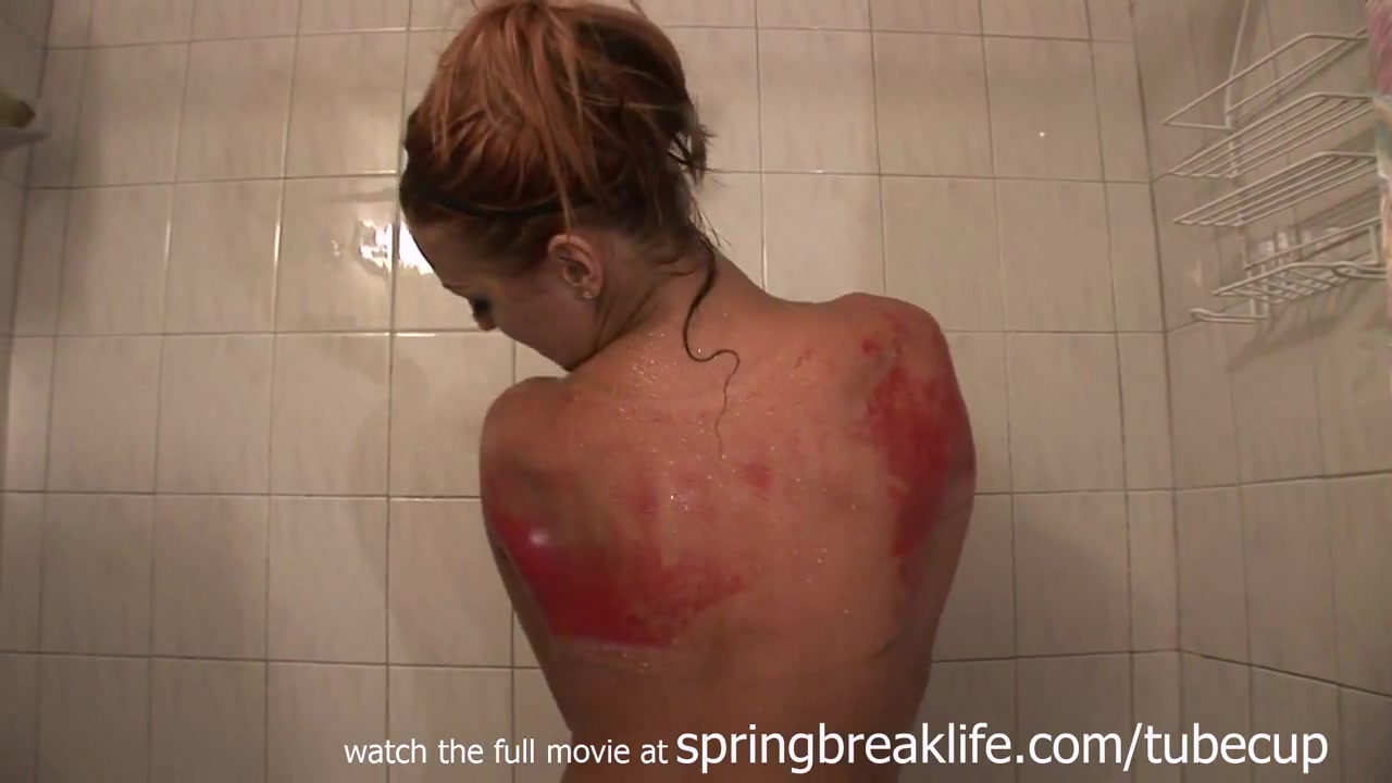 SpringBreakLife Video: Rinsing Off The Body Paint