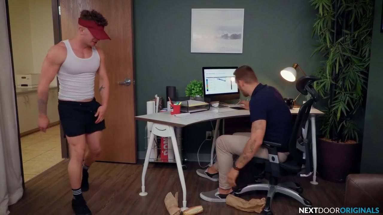 Carter Woods And Trevor Brooks In Horny Office Manager Seeks Satisfaction