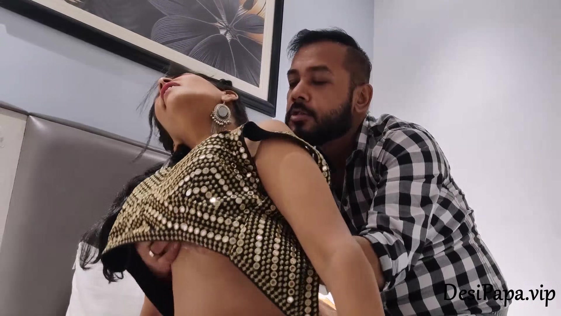 Mature Indian Aunty Giving Blowjob Sexually Satisfying Herself