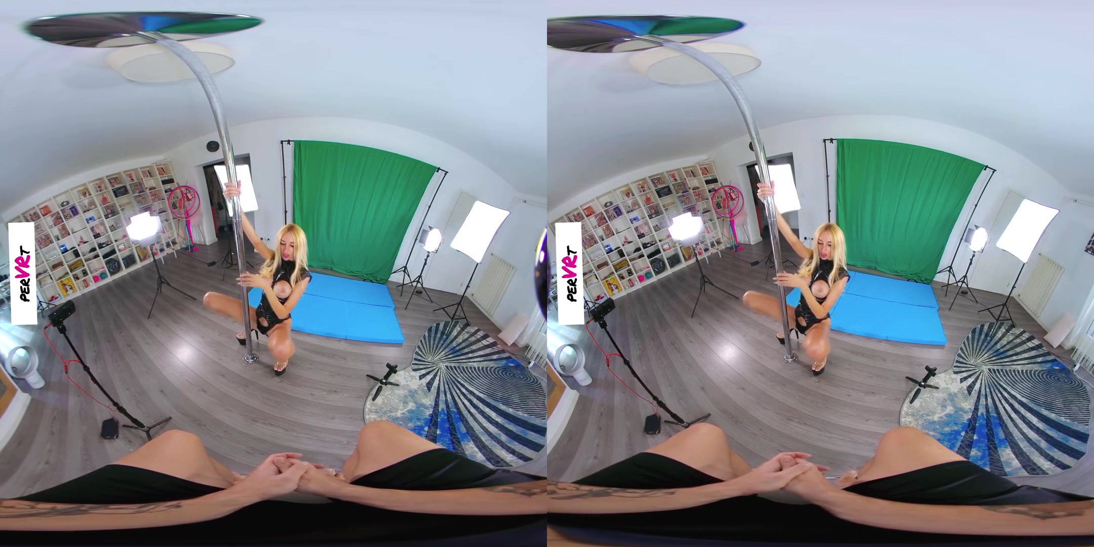 Training And Testing A Pole And Lap Dance Stripper Bimbo Doll - Big Tits Blonde Stripper Amateur Fucked