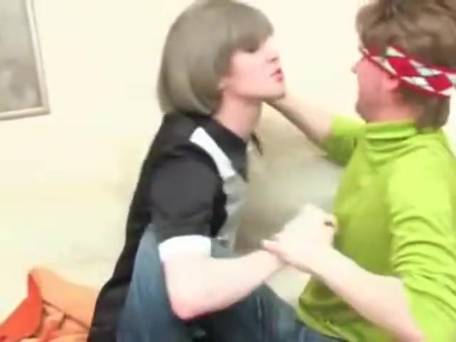 Crossdressing cutie