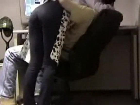 A nice footage of a married couple having fun on the camera