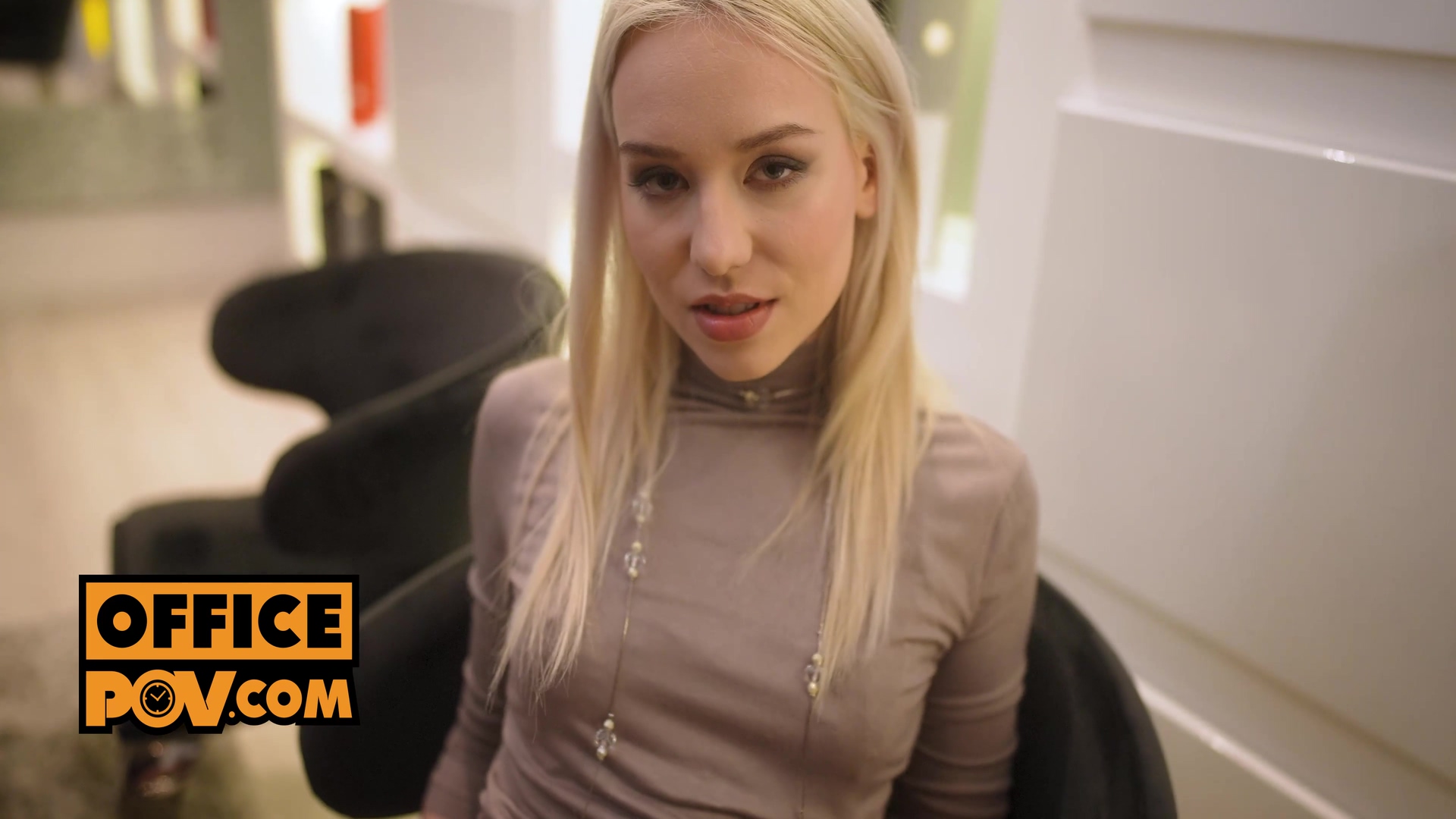 Barbie Brill - Pov - Naughty Public Fetish Slut Rides You At Work