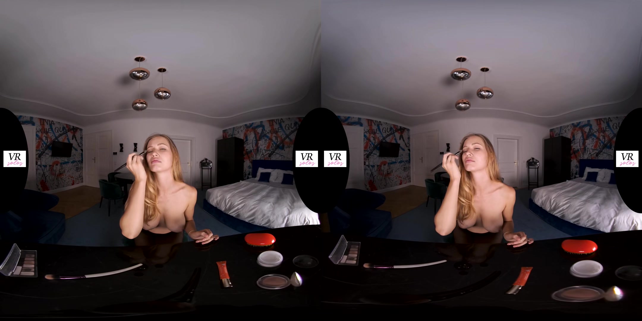 Stella Cardo Is Getting Ready - Big Tit Blonde Solo Teasing