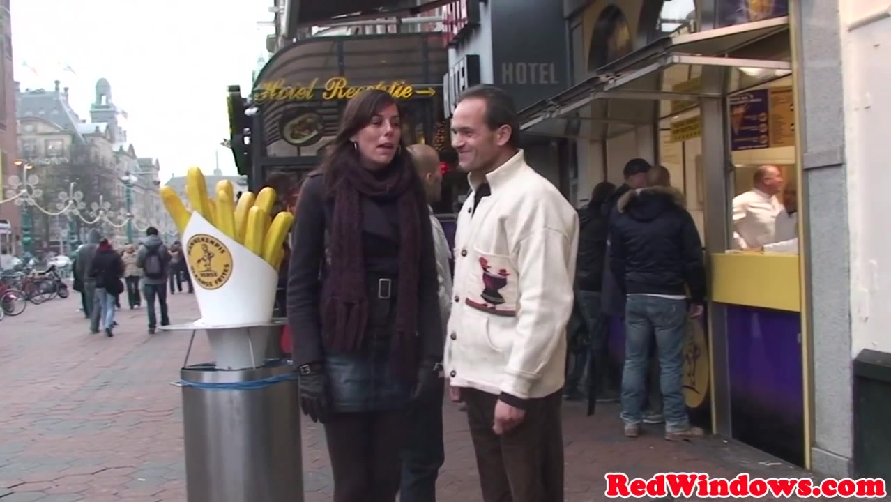 Real amsterdam blows client and gets pounded