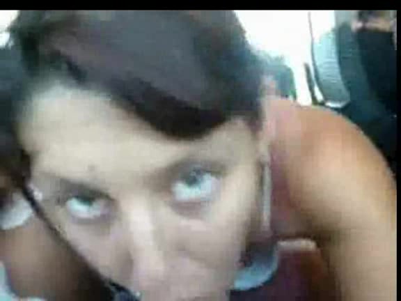 Hungry bitch can't resist the urge to blow cocks