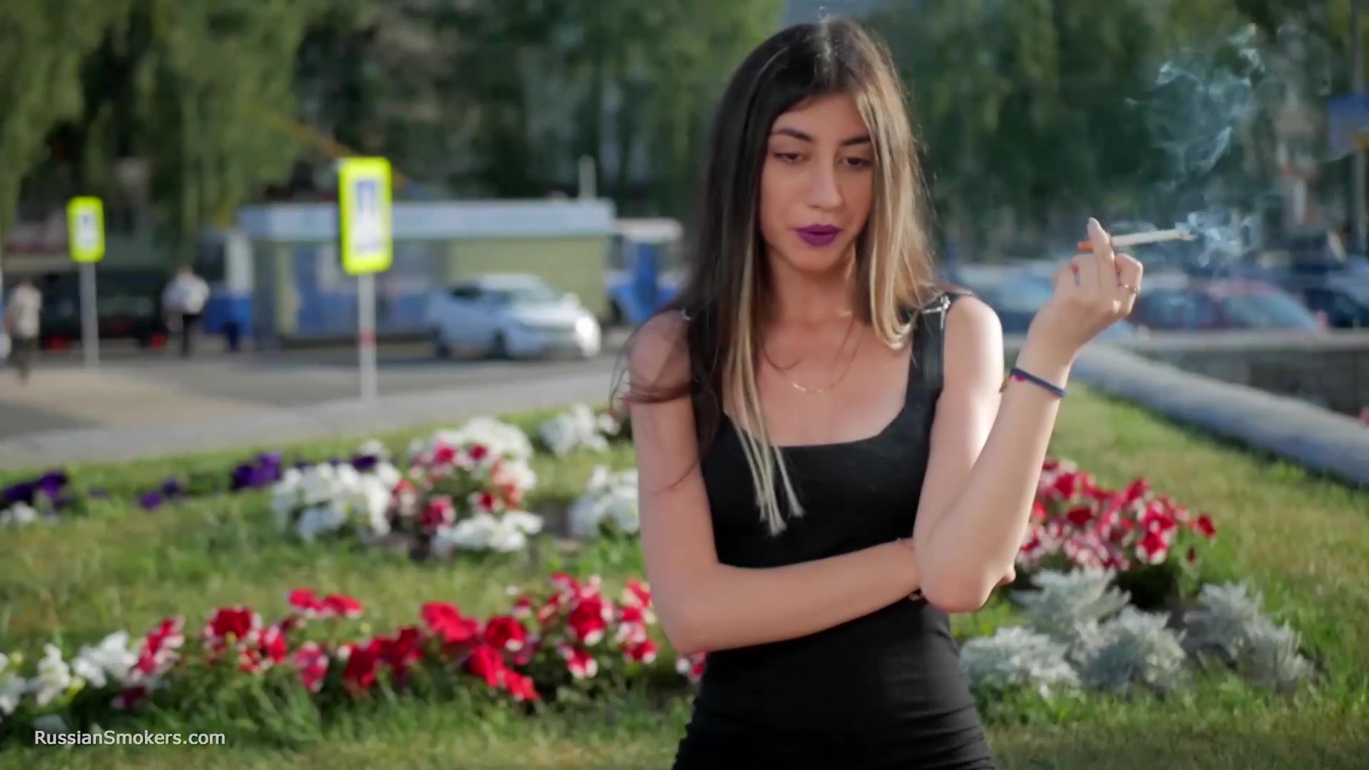 Anastasia Is Smoking 100s Marlboro Red