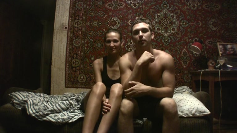 Sexy pair in solarium