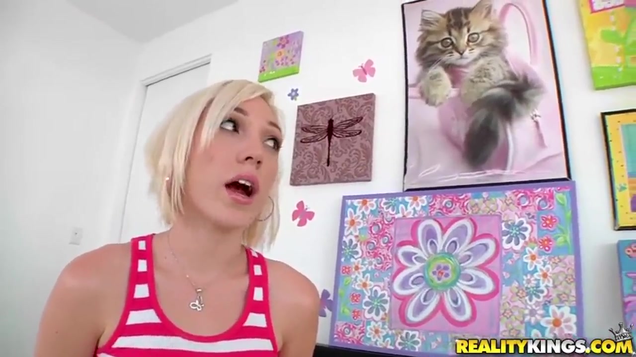 teen 18+ blonde Lily LaBeau posing hot for Voodoo!