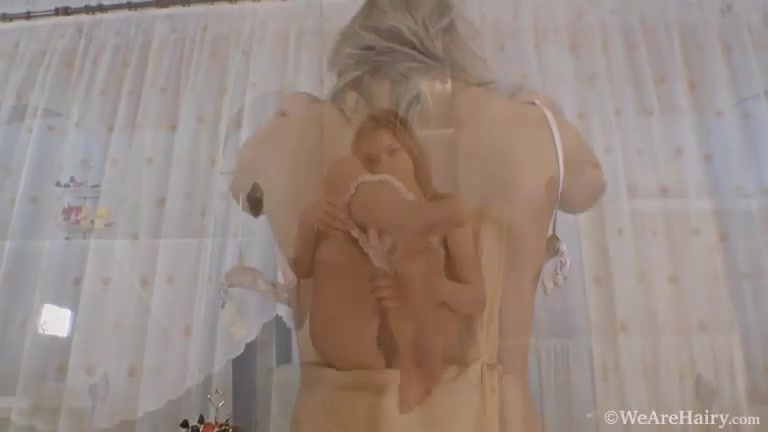 Alisia undresses and strips in her kitchen - Compilation - WeAreHairy
