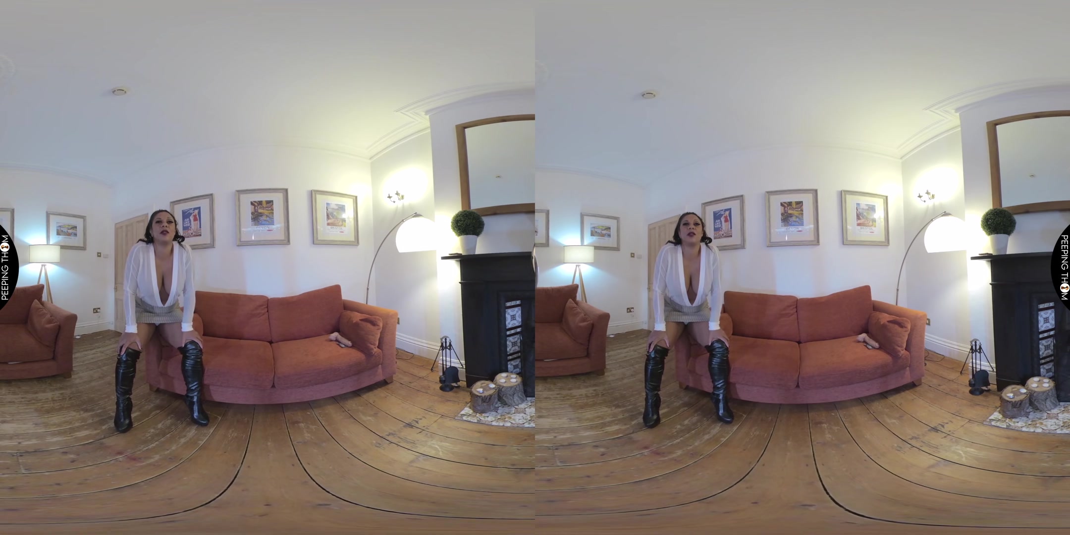 Sarah Dominatrix - Harsh Jerk Off Instructions - PeepingThom