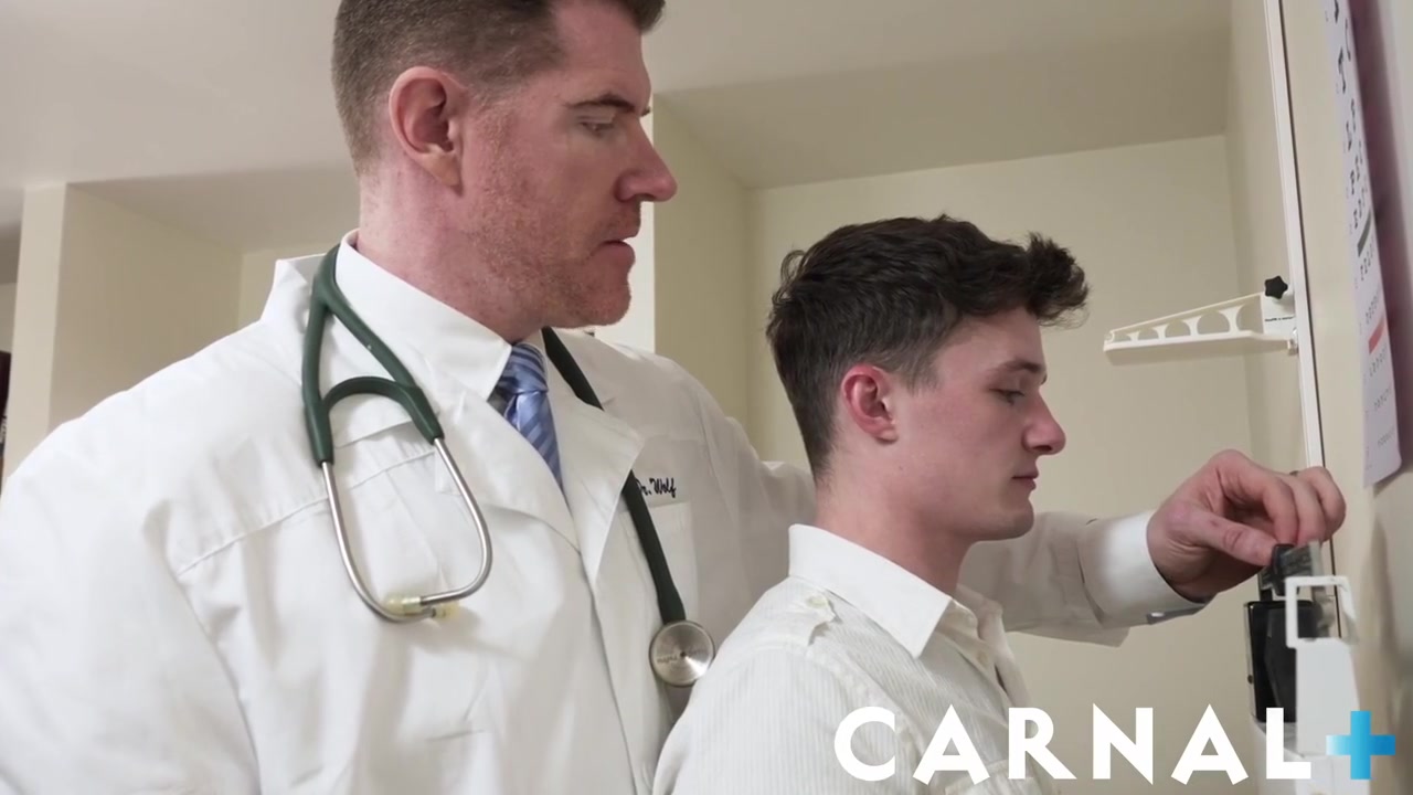 Fucks New Patient On His Exam Table - Grant Ducati And Legrand Wolf