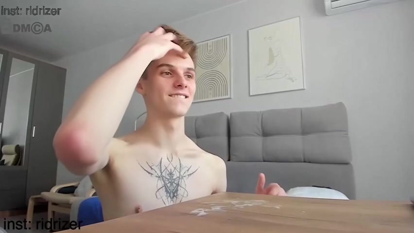 Roy. Finger In The Anus, Cum On Cam