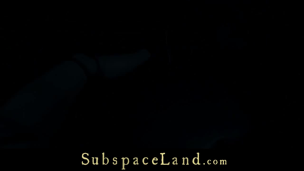 Immobilized in rope is intense masturbated and fingered