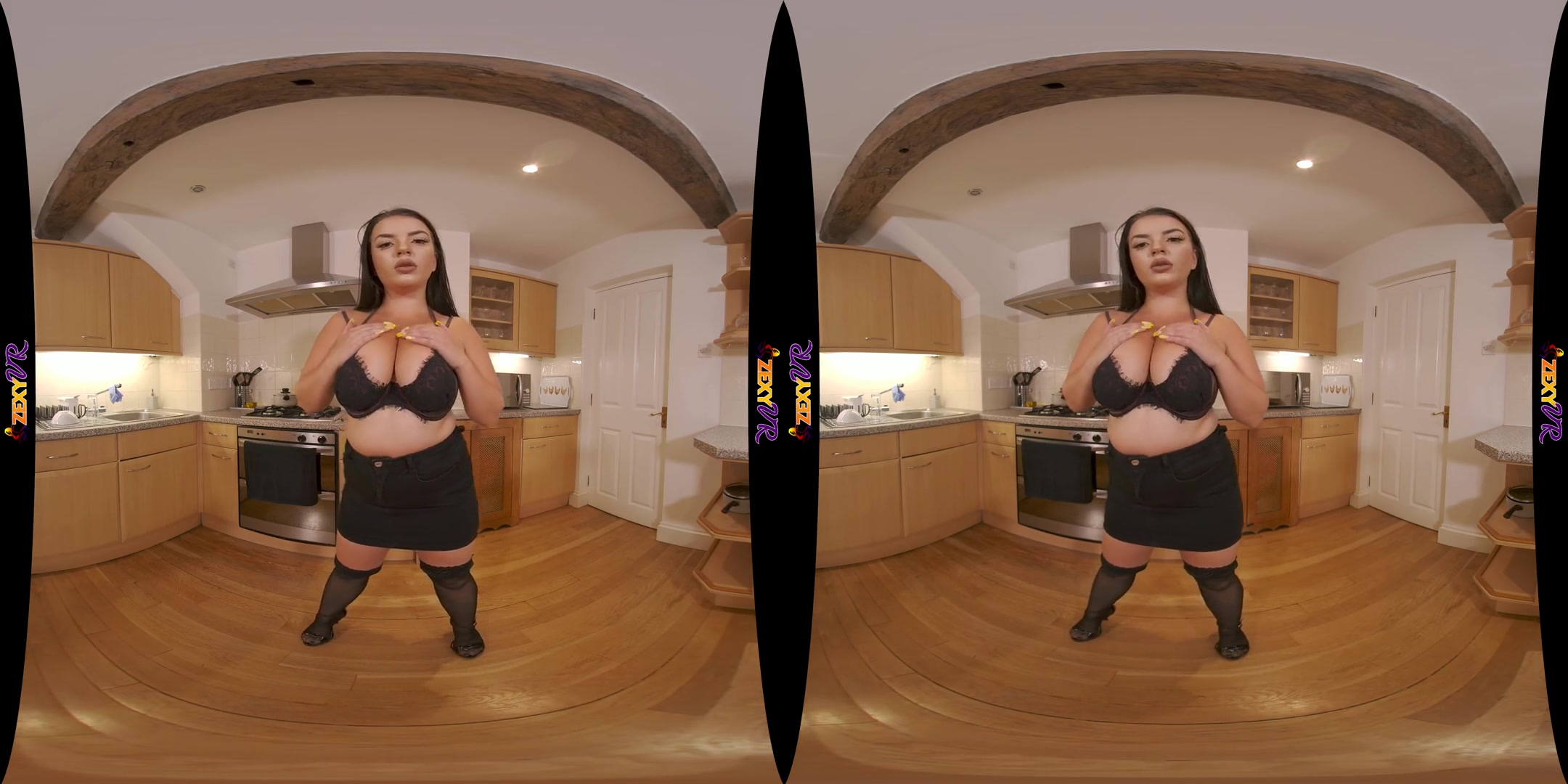 Pay Me Attention - Voluptuous Big Tits Babe Striptease