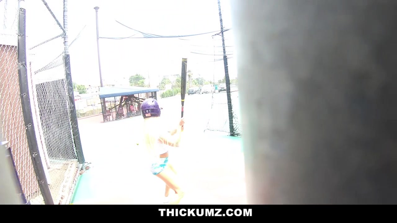 Thickumz- Horny Blonde Twerks Ass and Cruises For Cock