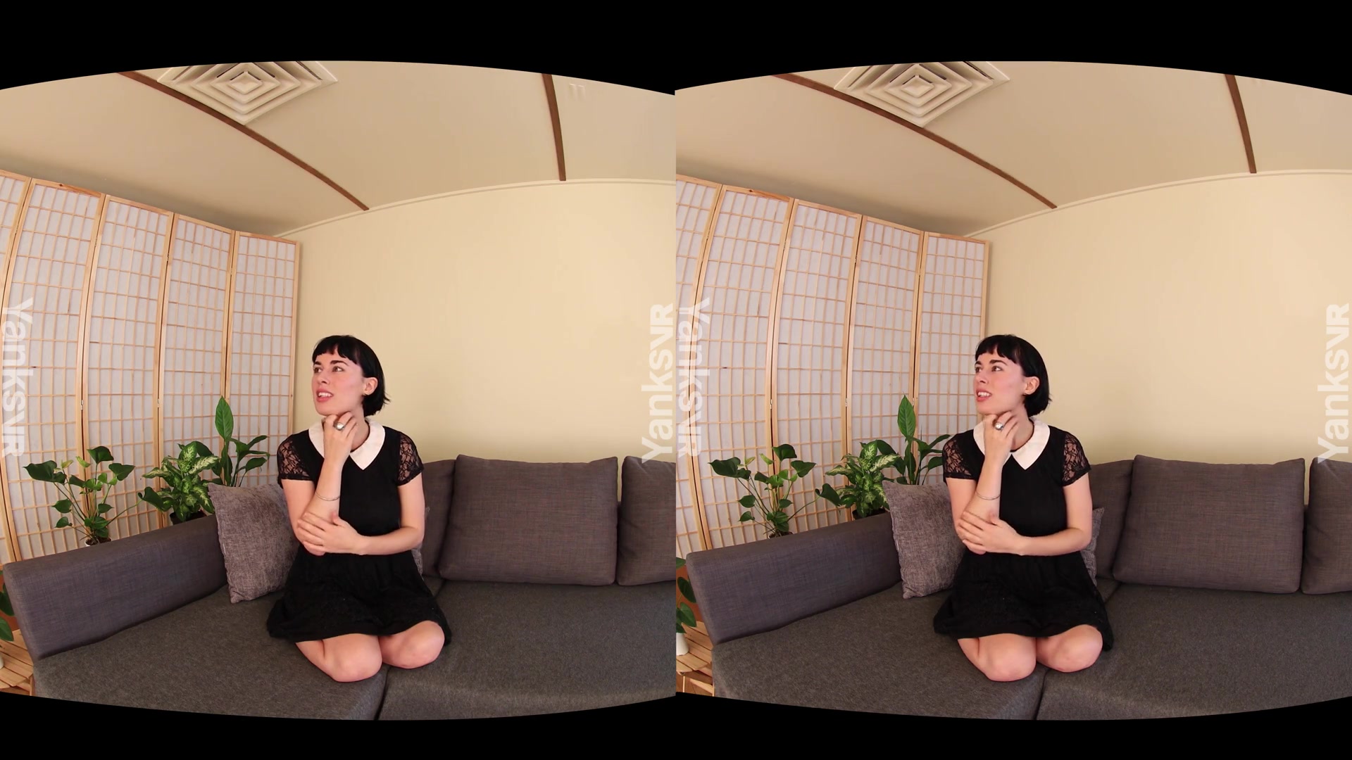 Olive Dundee in Olive Glass's Bondage Ball Experience - YanksVR