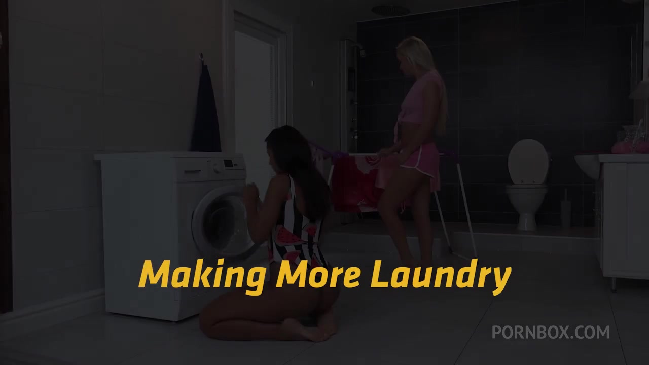 Making More Laundry with Isabella Chrystin,Victoria Pure by VIPissy - PissVids
