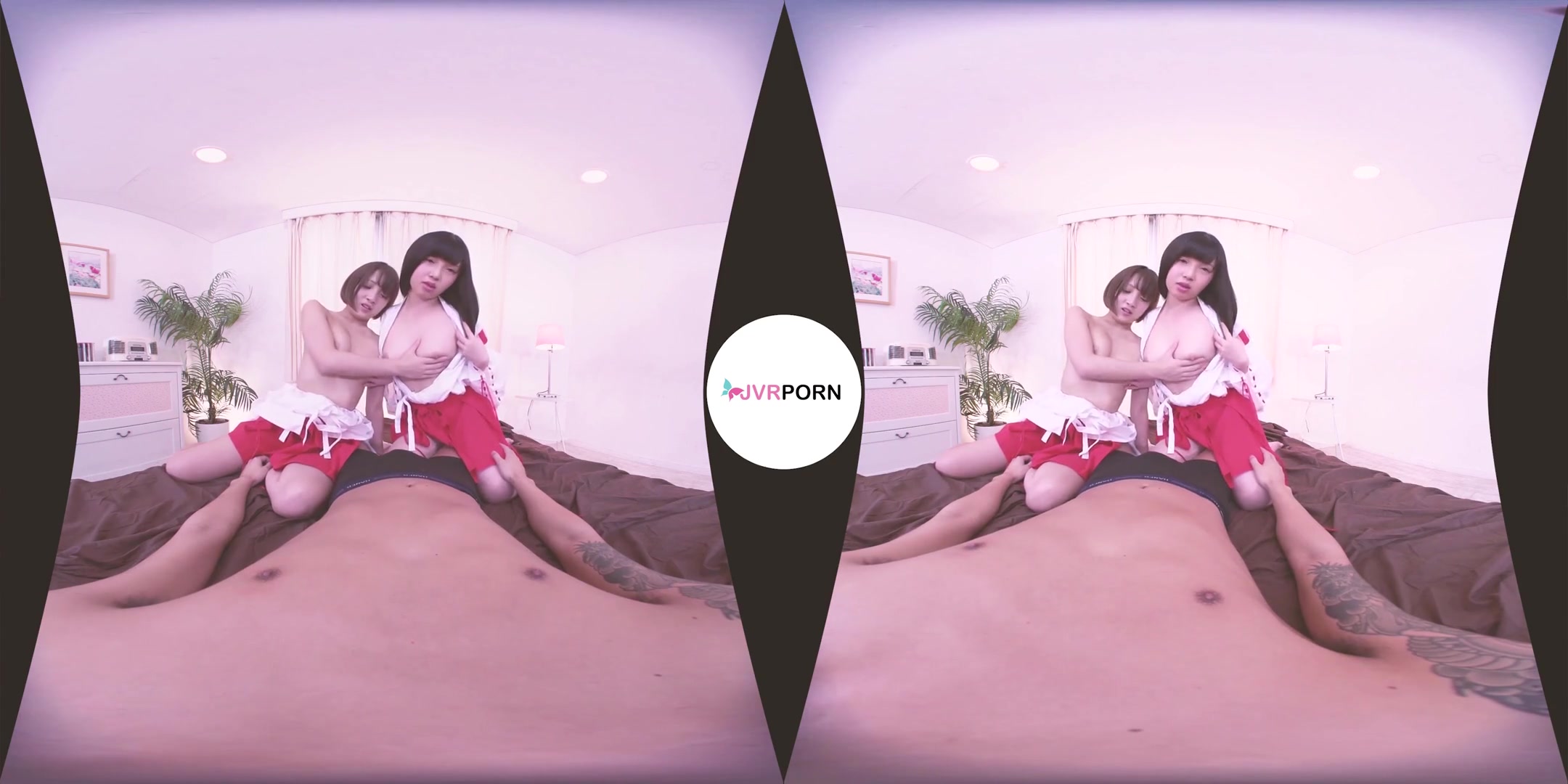 Hirose Umi & Aya Miyazaki in Japanese Fortune Tellers Gives You a Special Treatment - JVRPorn