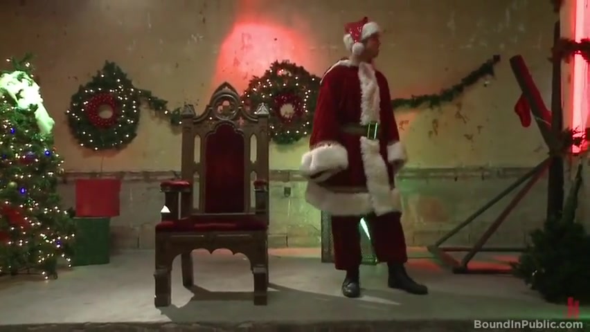 Bondage Christmas With Sebastian Keys, Connor Maguire And Rex Cameron