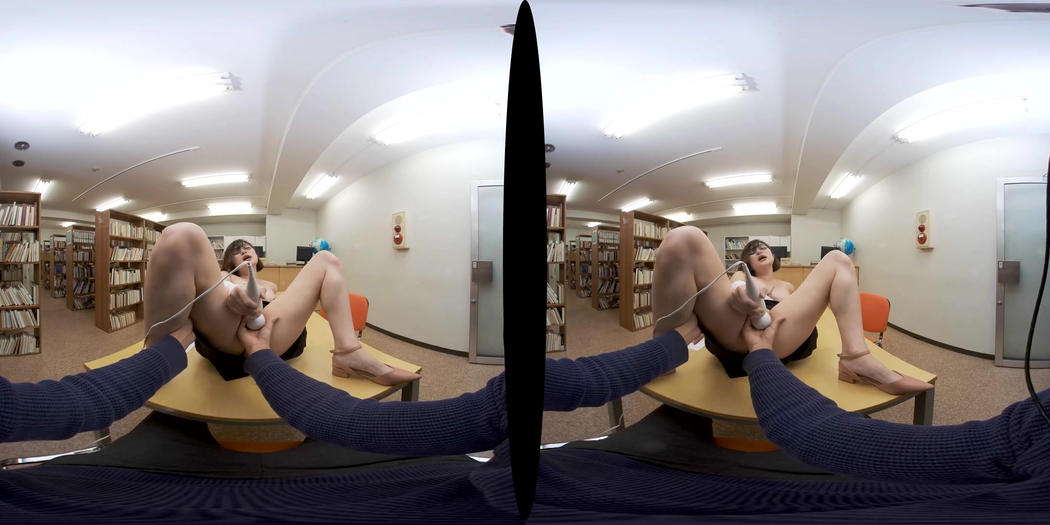 Interesting Prank in Library - SexLikeReal