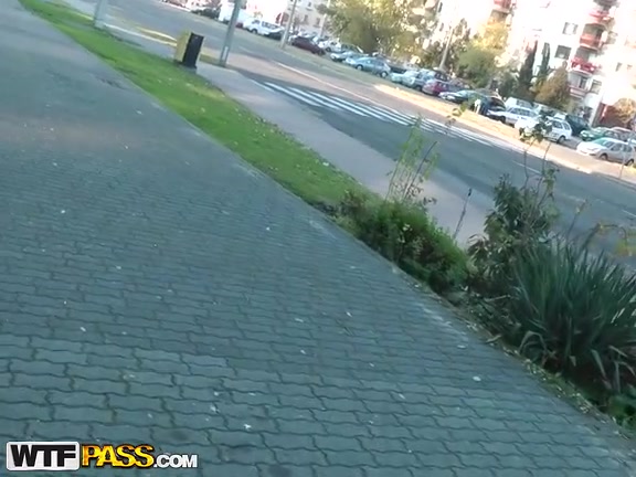 Golden-Haired party angel can't live out of outdoor fucking