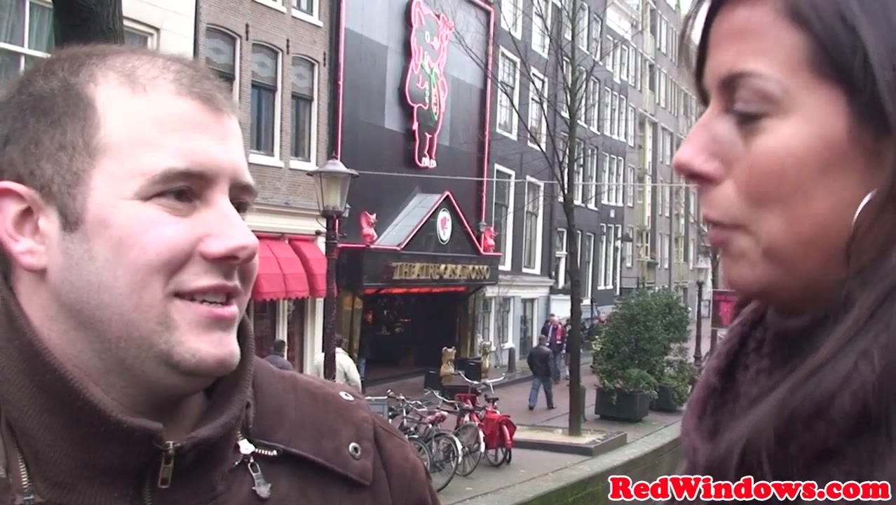 Doggystyled dutch prostitute welcomes tourist