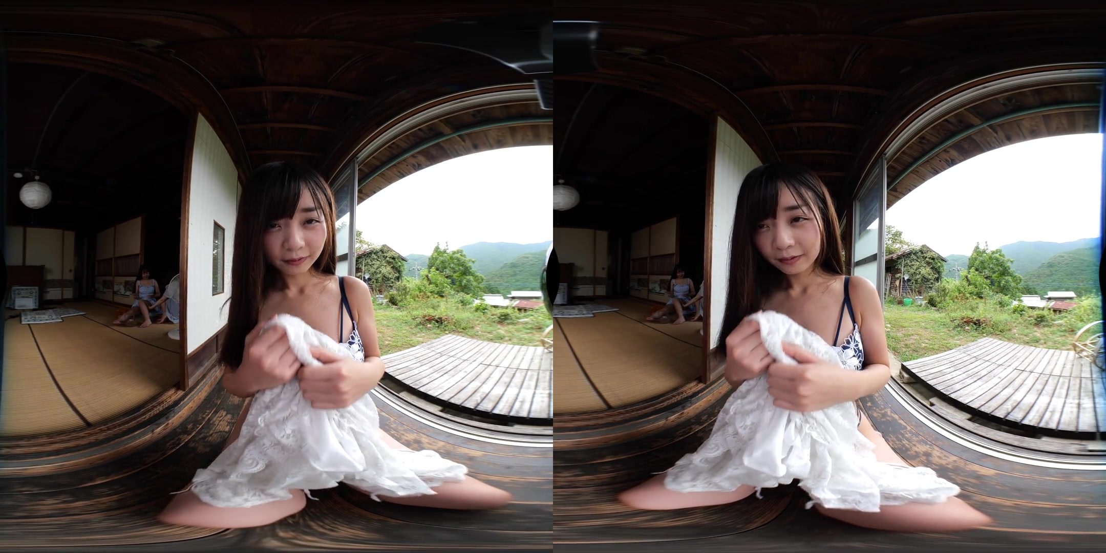 Virtual Dive: Country Life with Three Old Friends - Softcore Non-Nude Harem of Japanese Babes