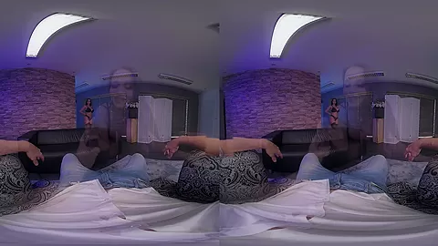 Big Booty & Boobs Anal; Huge Tits Pornstar POV VR in Black Lingerie