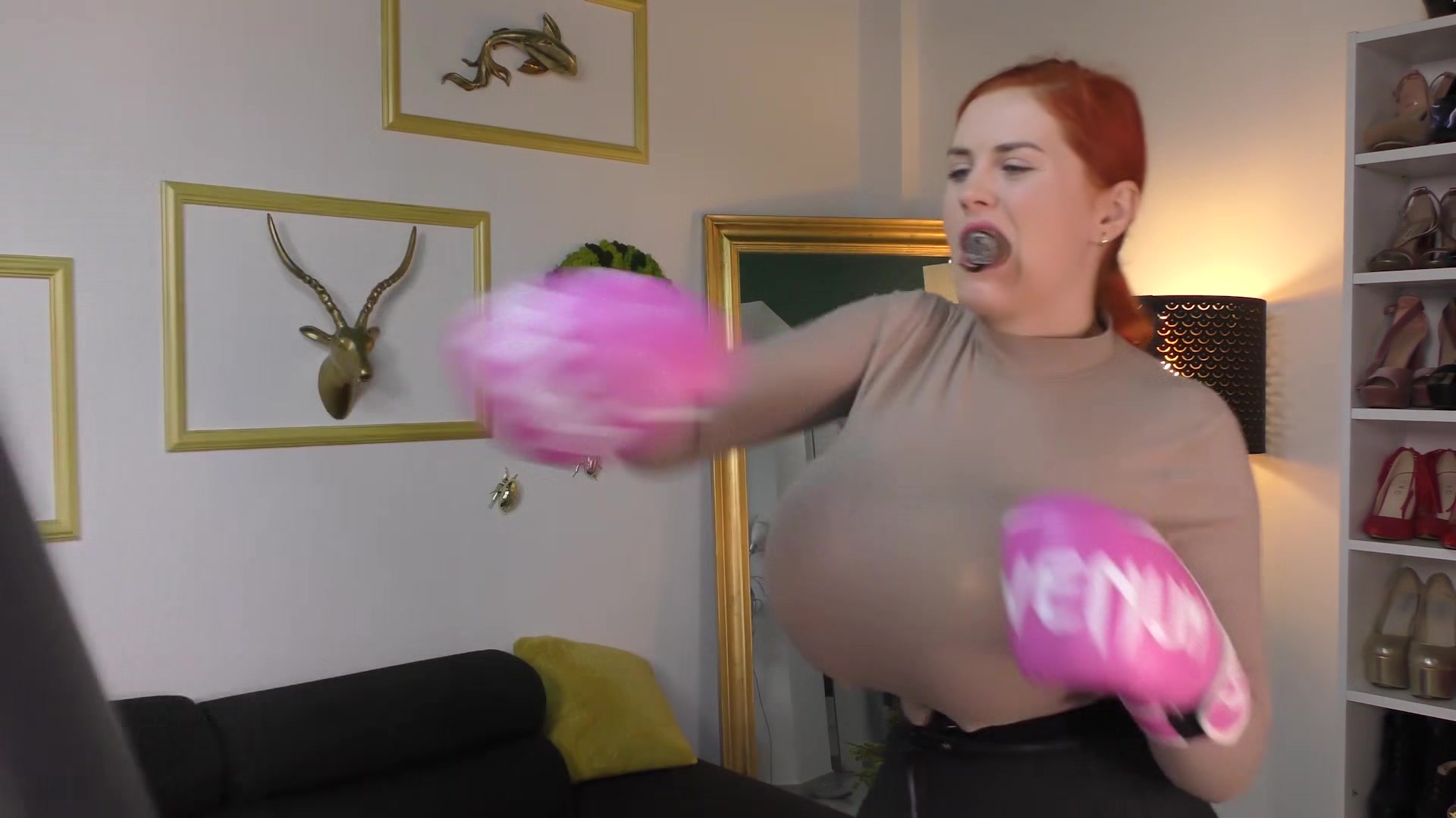 Boxing And Tough Talk - Alexsis Faye