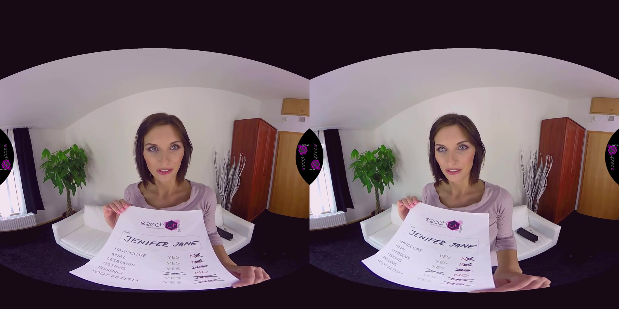 Jennifer Jane in Jenifer Jane Casting - CzechVRCasting